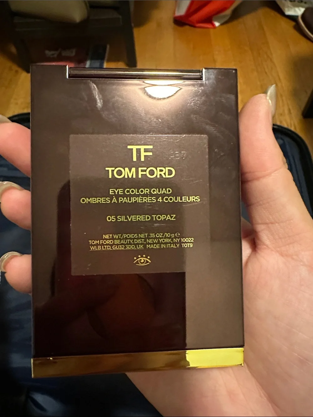 Tom Ford Eyeshadow Quad — 05 Silvered Topaz and Taupe Neutrals